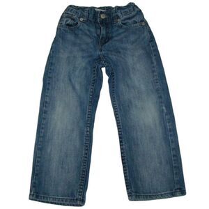 Levi's 505 Medium Wash Blue Jeans Little Boys Size 4 Regular